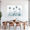 Fluffy Dandelion Puff Dining Room Demo
