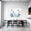 Fluffy Dandelion Puff Dining Room Demo