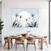 Fluffy Dandelion Puff Dining Room Demo
