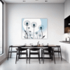 Fluffy Dandelion Puff Dining Room Demo