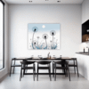 Fluffy Dandelion Puff Dining Room Demo