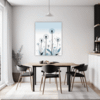 Fluffy Dandelion Puff Dining Room Demo