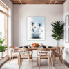 Fluffy Dandelion Puff Dining Room Demo