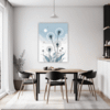 Fluffy Dandelion Puff Dining Room Demo