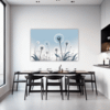 Fluffy Dandelion Puff Dining Room Demo