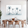 Fluffy Dandelion Puff Dining Room Demo