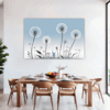 Fluffy Dandelion Puff Dining Room Demo