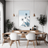 Fluffy Dandelion Puff Dining Room Demo