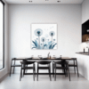 Fluffy Dandelion Puff Dining Room Demo