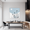Fluffy Dandelion Puff Dining Room Demo