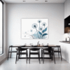 Fluffy Dandelion Puff Dining Room Demo