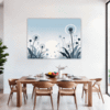 Fluffy Dandelion Puff Dining Room Demo