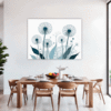 Fluffy Dandelion Puff Dining Room Demo