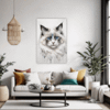 Fluffy Ragdoll Cat Living Room Demo