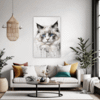 Fluffy Ragdoll Cat Living Room Demo