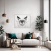 Fluffy Ragdoll Cat Living Room Demo