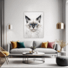 Fluffy Ragdoll Cat Living Room Demo