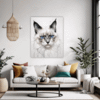Fluffy Ragdoll Cat Living Room Demo