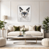 Fluffy Ragdoll Cat Living Room Demo