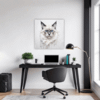 Fluffy Ragdoll Cat Office Demo