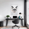 Fluffy Ragdoll Cat Office Demo