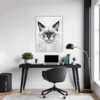 Fluffy Ragdoll Cat Office Demo