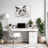 Fluffy Ragdoll Cat Office Demo