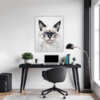 Fluffy Ragdoll Cat Office Demo