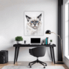 Fluffy Ragdoll Cat Office Demo