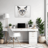 Fluffy Ragdoll Cat Office Demo