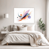Fluid Motion Abstract Bedroom Demo