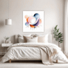 Fluid Motion Abstract Bedroom Demo