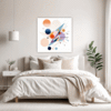 Fluid Motion Abstract Bedroom Demo
