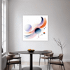 Fluid Motion Abstract Dining Room Demo