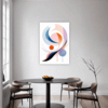 Fluid Motion Abstract Dining Room Demo