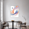 Fluid Motion Abstract Dining Room Demo