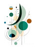 Fluid Motion Geometric Abstract Printable Wall Art