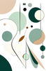 Fluid Motion Geometric Abstract Printable Wall Art