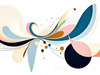 Fluid Motion Geometric Abstract Printable Wall Art