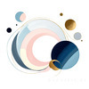 Fluid Motion Geometric Abstract Printable Wall Art