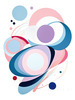 Fluid Motion Geometric Abstraction Artwork