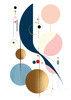 Fluid Motion Geometric Abstract Printable Wall Art