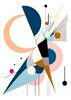 Fluid Motion Geometric Abstract Printable Wall Art