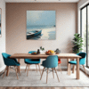 Foggy Coast Morning Dining Room Demo