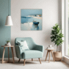 Foggy Coast Morning Living Room Demo