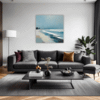 Foggy Coast Morning Living Room Demo