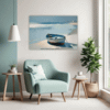 Foggy Coast Morning Living Room Demo