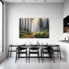 Foggy Spruce Forest Dining Room Demo