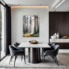 Foggy Spruce Forest Dining Room Demo