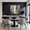 Foggy Spruce Forest Dining Room Demo